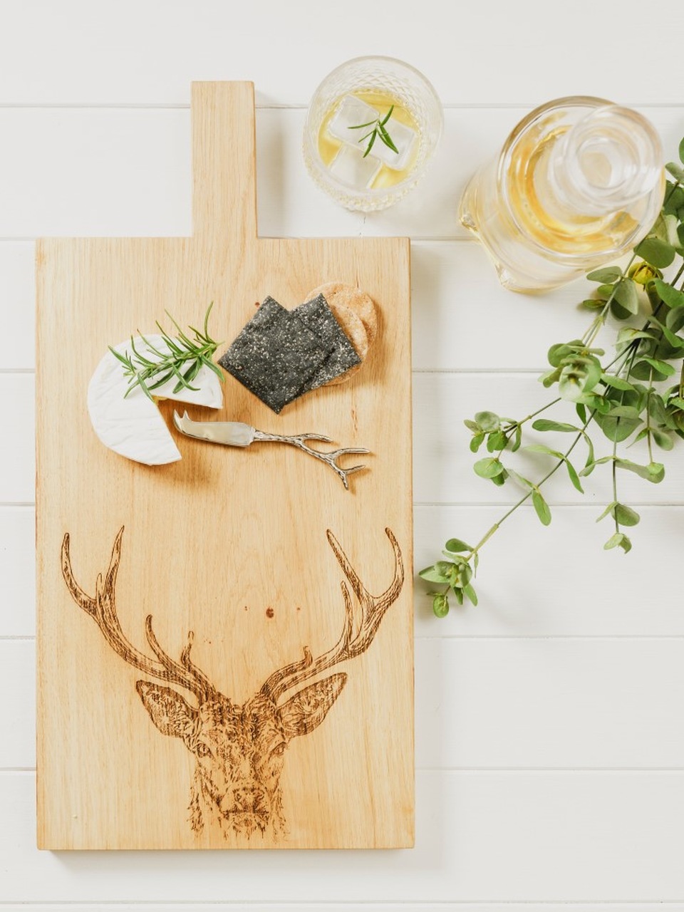 Hirschprinz | Large Paddle - Servierbrett aus Eiche