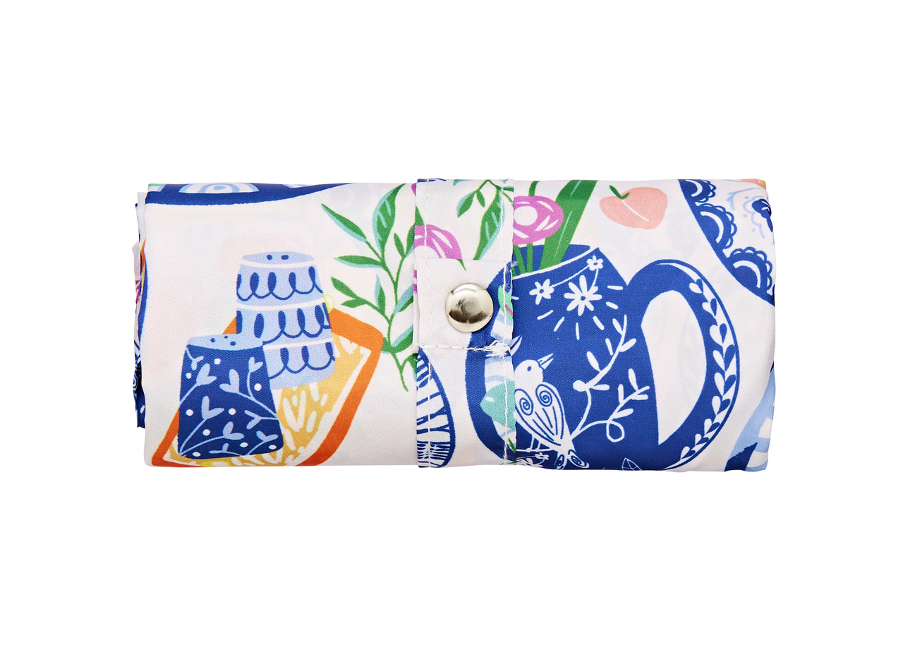 Ulster Weavers Roll-up Bag, Design Mediterrane Teller