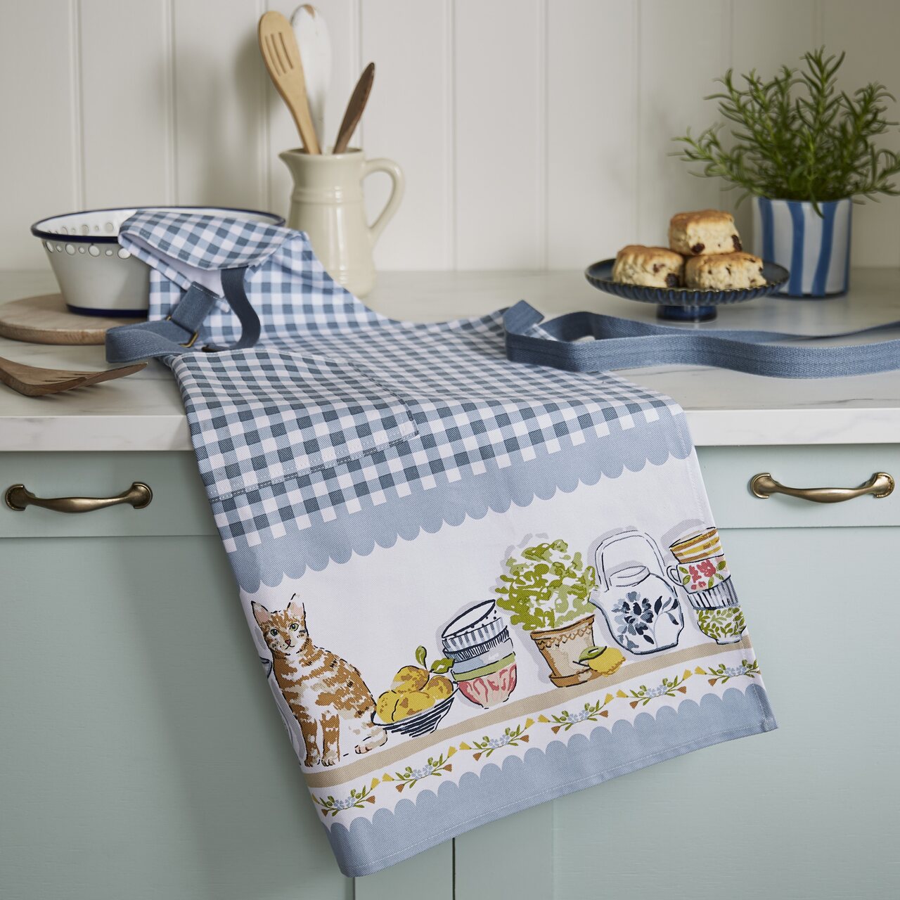 Küchenschürze Pantry Cats | von Ulster Weavrs, England