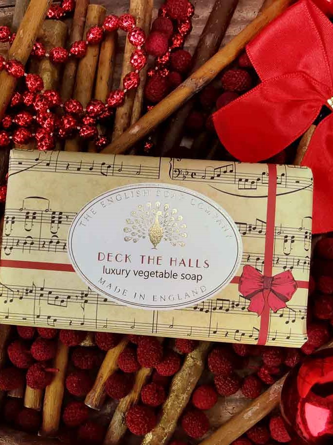 Festliche Weihnachts-Duftseife | 'Deck the Halls