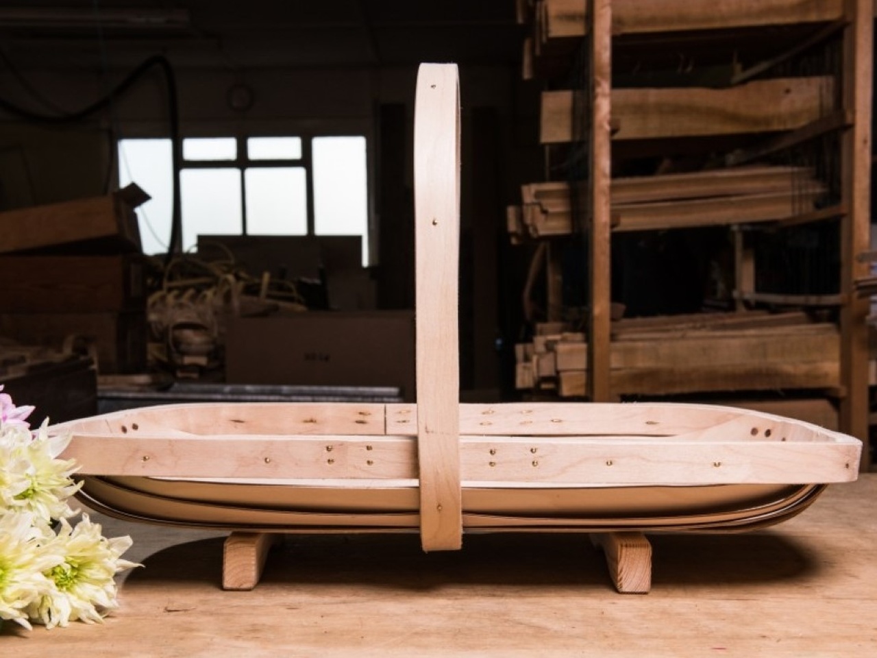 South Down Trug | Blumen | natur