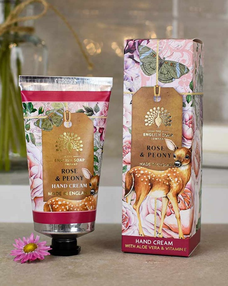 Fein duftende Handcreme | Rose & Pfingstrose