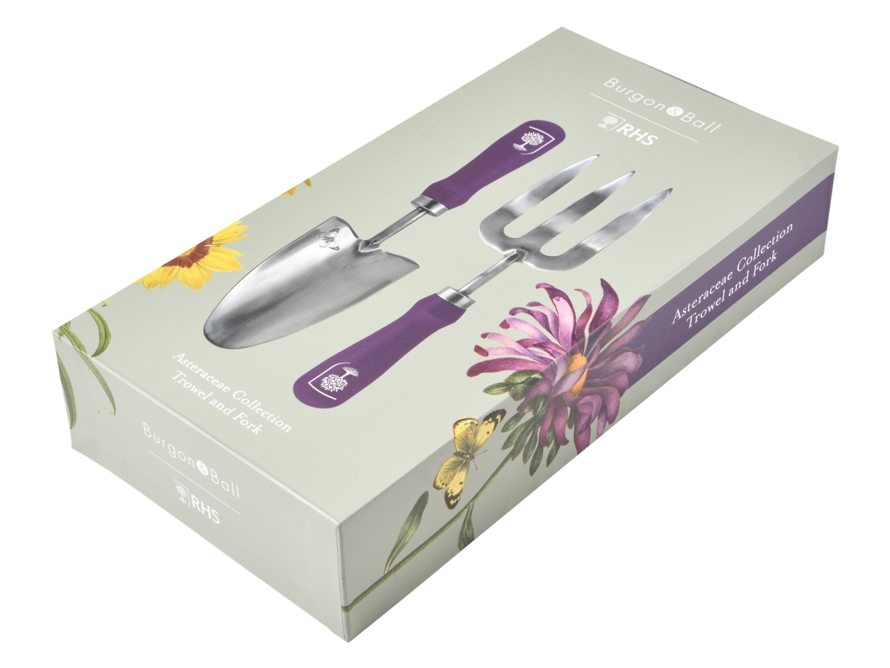 Präsentbox Sommeraster | Handschaufel & Grabegabel