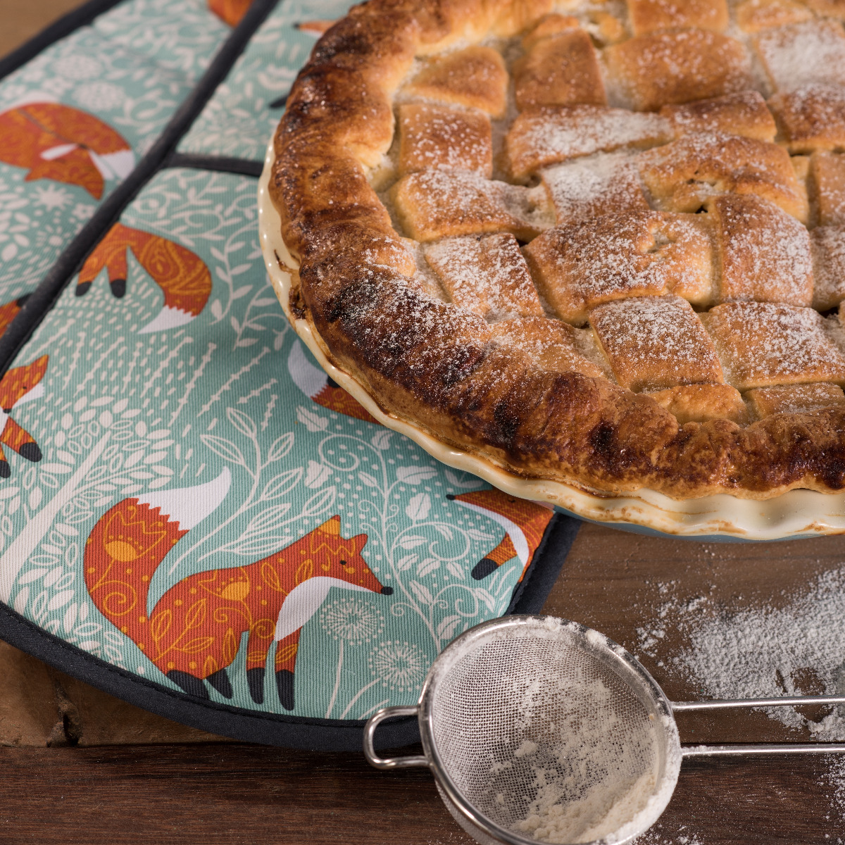 Backofenhandschuh 'Foraging Fox'