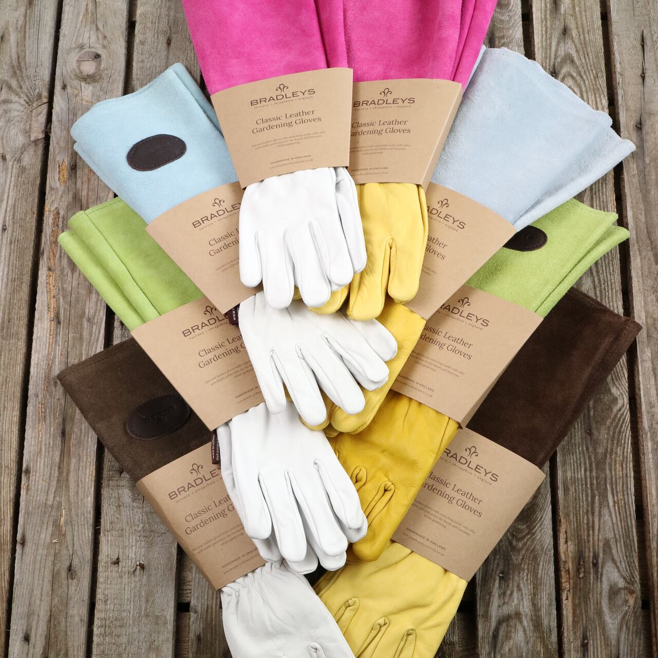 Raulederhandschuhe mit Stulpe | Bradleys