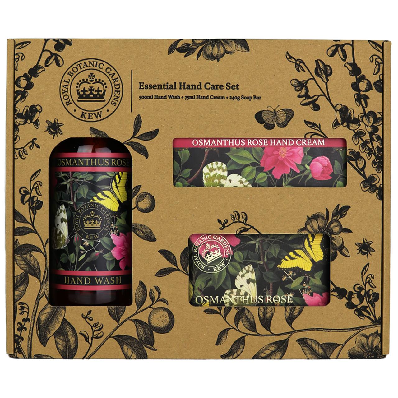 Geschenkbox Osmanthus • Rose | The Englisch Soap Company & Royal Botanic Gardens, Kew