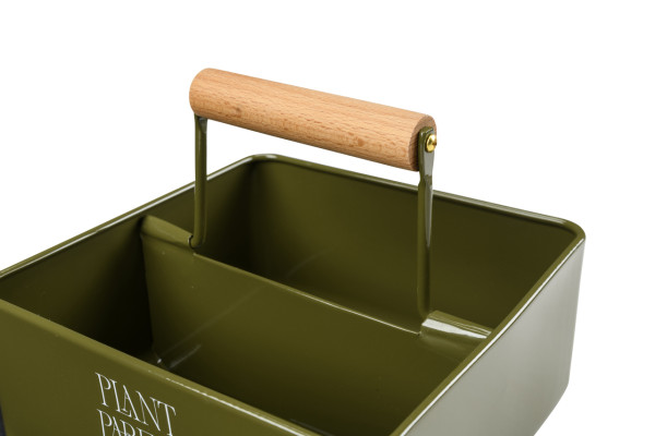 Utensilien-Caddy für Zimmerpflanzen | mit 2 Fächern