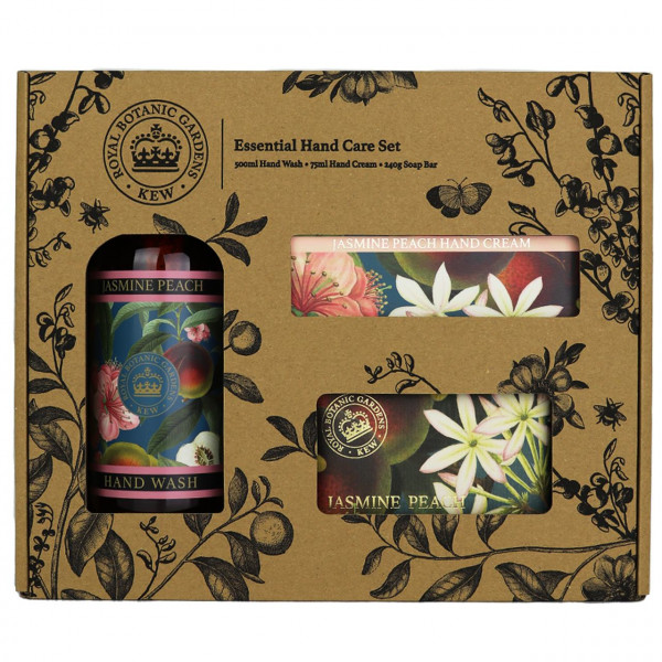 Geschenkbox Jasmin • Pfirsich | The Englisch Soap Company & Royal Botanic Gardens, Kew