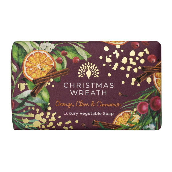 Duftseife 190 g | Weihnachtskranz