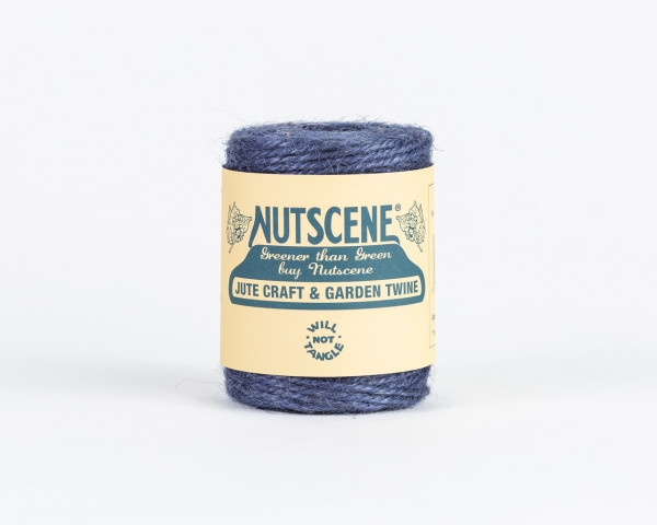 Heritage Jute-Gartenschnur 60m | Blau