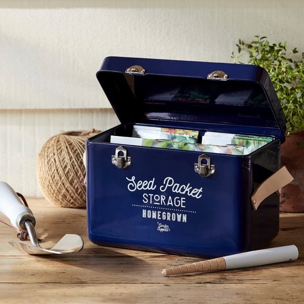 Samentütenbox Atlantic Blue von Burgon & Ball