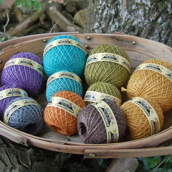 Nutscene Heritage Jute-Bälle 40 und 130 m