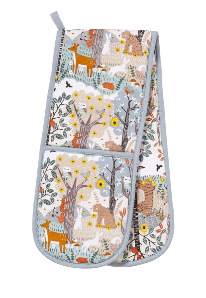 Ulster Weavers - doppelter Ofenhandschuh Waldtiere