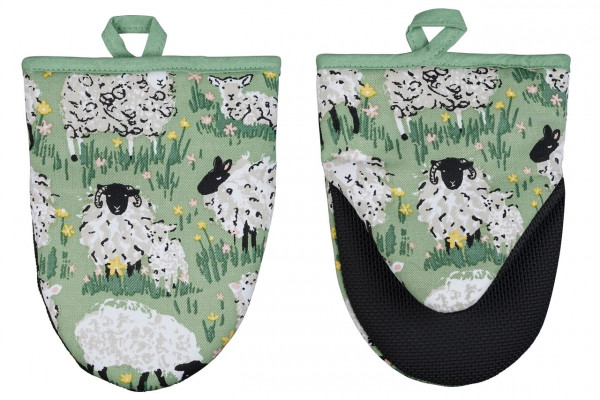 Flauschige Schafe -Topfhandschuhe | Micro Mitts | von Ulster Weavers