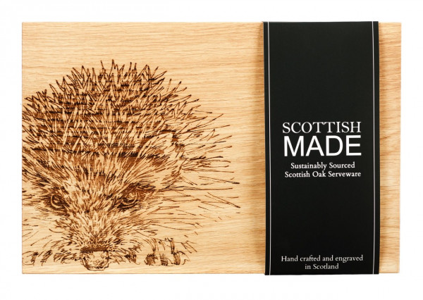 Servier- und Schneidebrett Igel | von Scottish Made