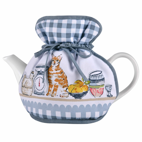 Tee-Muff | Design - Samtpfoten in der Speisekammer - Pantry Cats | von Ulster Weavers