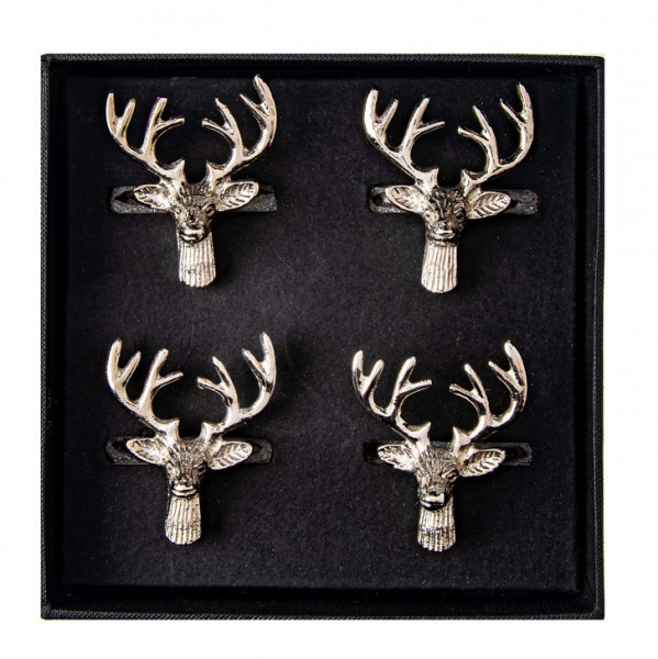 Serviettenringe Hirsch | in der Präsentbox