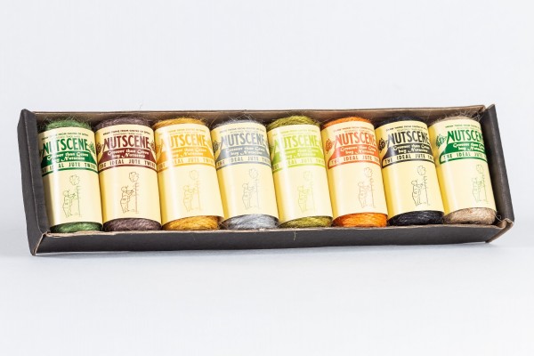 Heritage | Jute-Minispulen 8er-Set | Traditionell