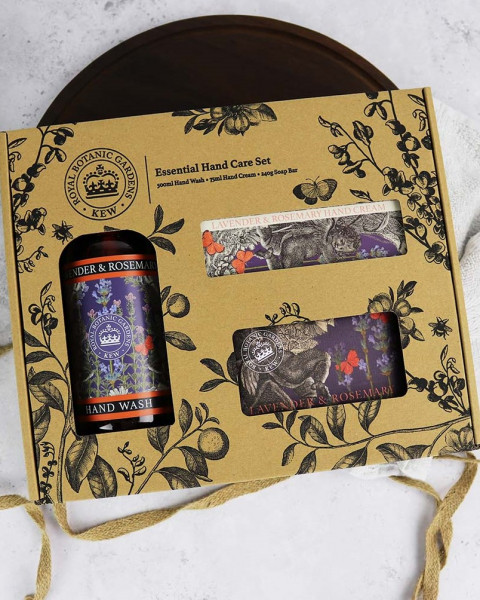 Kew Gardens Handpflege-Set | Lavendel & Rosmarin