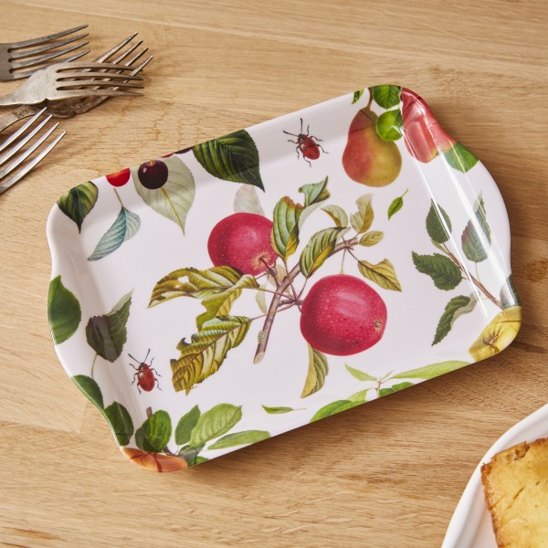 Kleines Serviertablett von Ulster Weavers, RHS-Design 'Fruits'