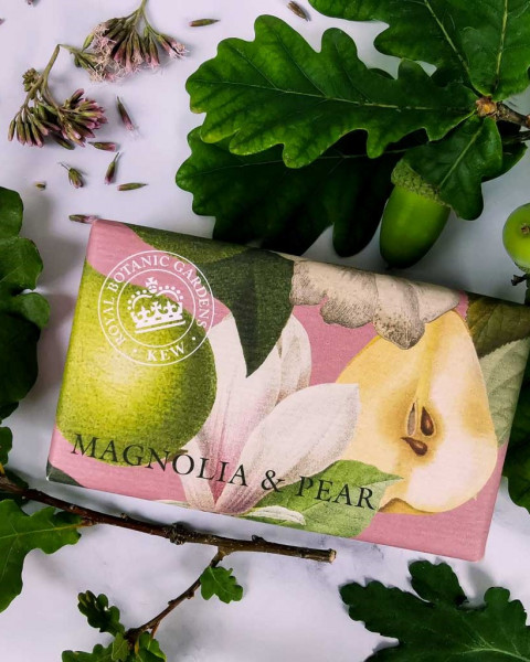 Kew Gardens | Exklusive Duftseife | Magnolie & Birne