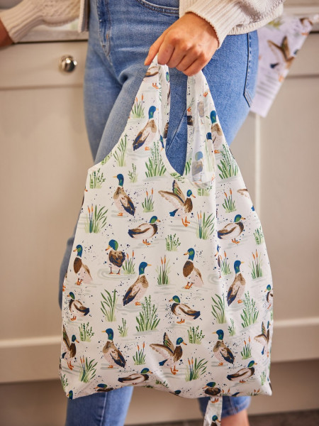 Farmhouse Ducks - Einkaufsbeutel für die Tasche