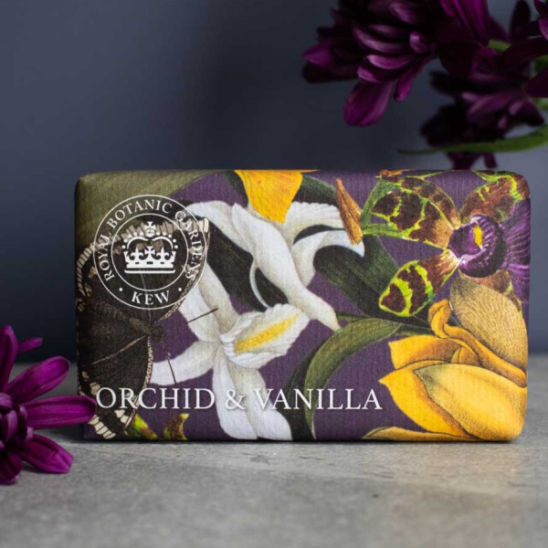 Vegane Duftseife | verpackt in historische Illustrationen aus den Archiven von Royal Botanic Gardens, Kew G.
