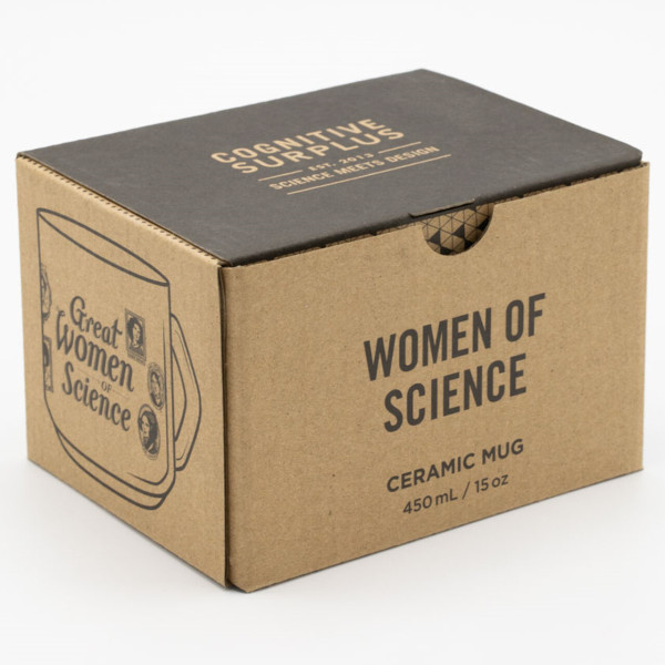Große Frauen der Wissenschaft | Keramiktasse von Cognitive Surplus | Die Verpackung
