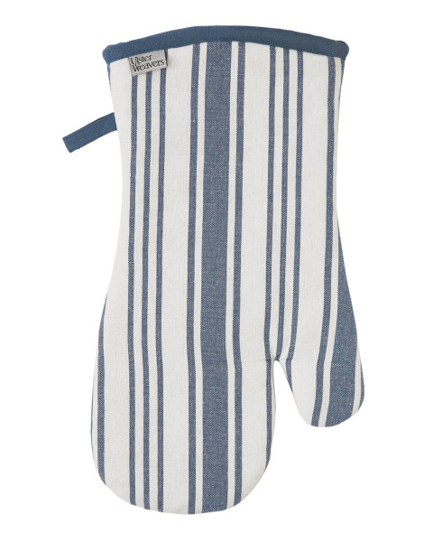 Ofenhandschuh von Ulster Weavers | mit jeansblauen Streifen