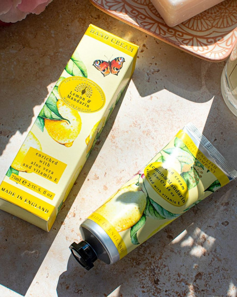 Fein duftende Handcreme | Zitrone & Mandarine