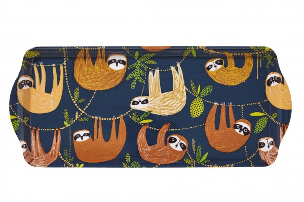 Schmales Serviertablett, Design Hanging Around, von Ulster Weavers