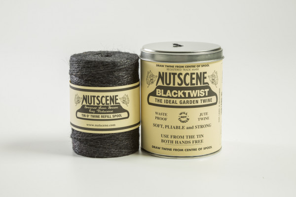 Tin O' Twine | Gartenschnur in der Dose, Schwarz