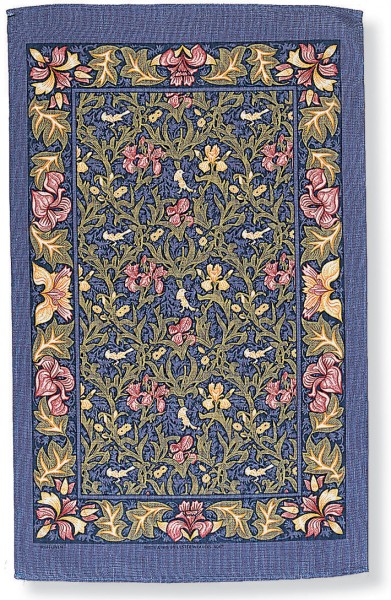 Baumwoll-Geschirrtuch Birds and Iris