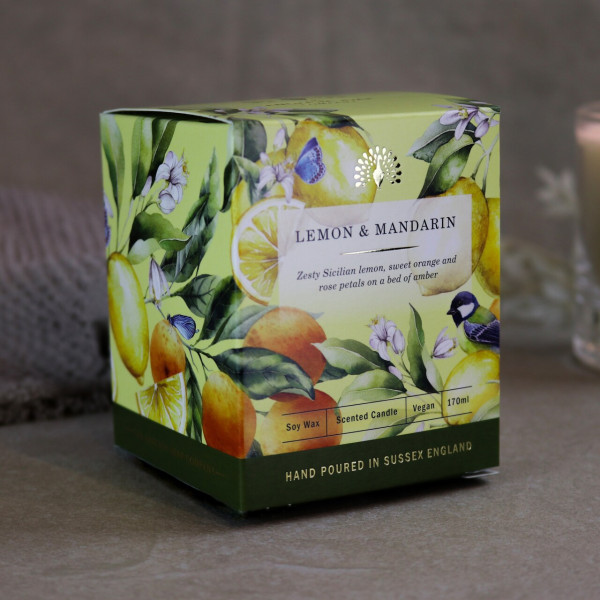Duftkerze | Zitrone & Mandarine