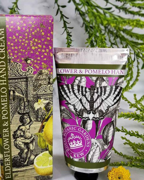 Fein duftende Handcreme | Kew Gardens | Holunderblüte & Pampelmuse
