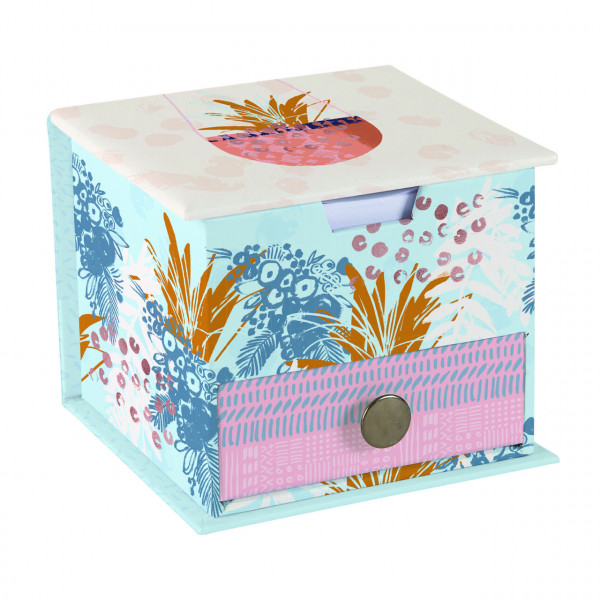 Memo-Würfel | Design Boho | Papiergeschenke aus England