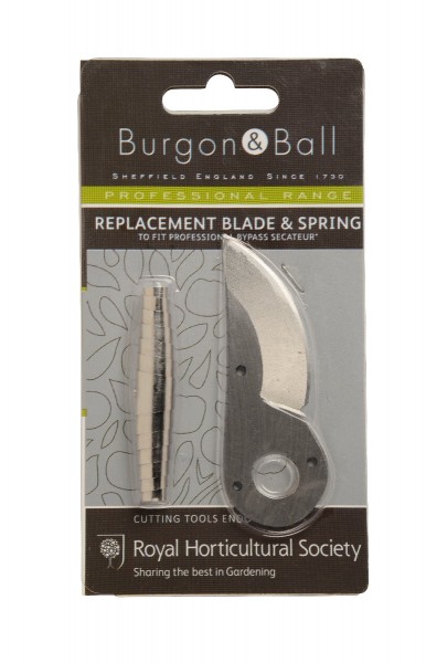 Ersatzklinge und -feder für Profi-Gartenschere / Baumschnittschere, groß von Burgon & Ball