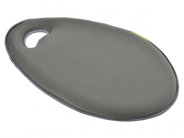 Die Rückseite des Kniekissens