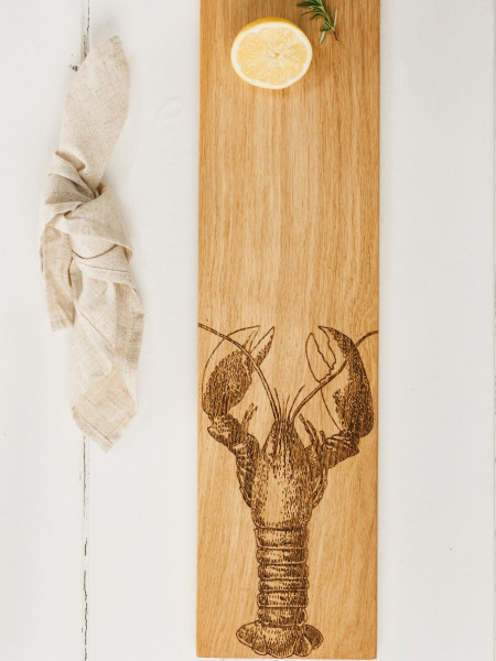 Hummer | Großes Servierbrett aus Eiche