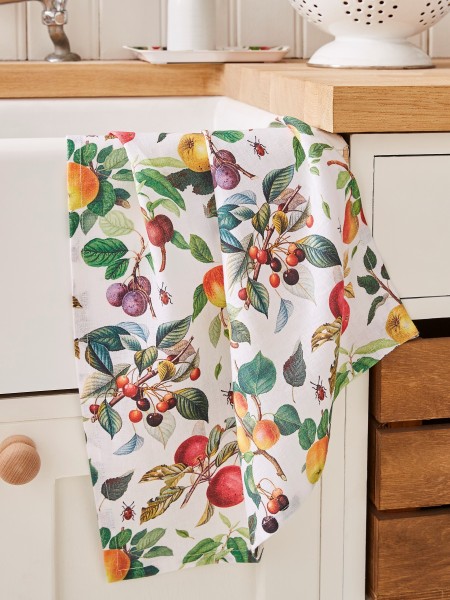 Baumwoll-Geschirrtuch Früchte | RHS, Uster Weavers