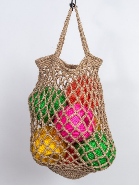 Jute-Einkaufsnetz zum Selberhäkeln | von Nutscene