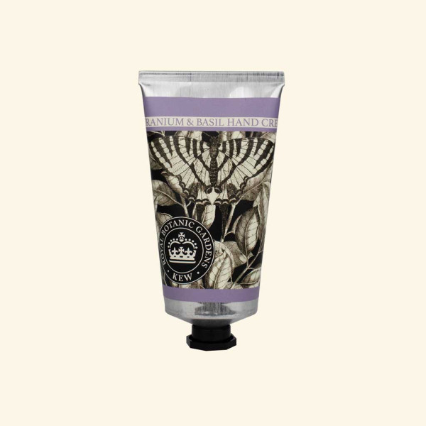 Geranie & Basilikum | Reichhaltige Handcreme | recycelbare Tuben | Royal Botanic Gardens, Kew