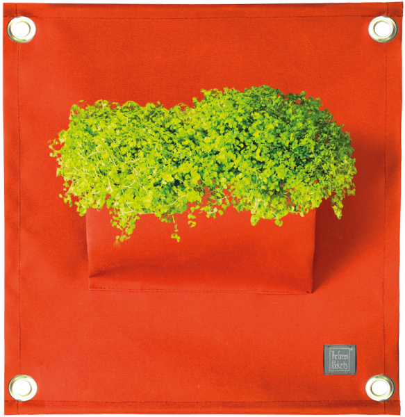 Hänge-Pflanztasche AMMA | Orange
