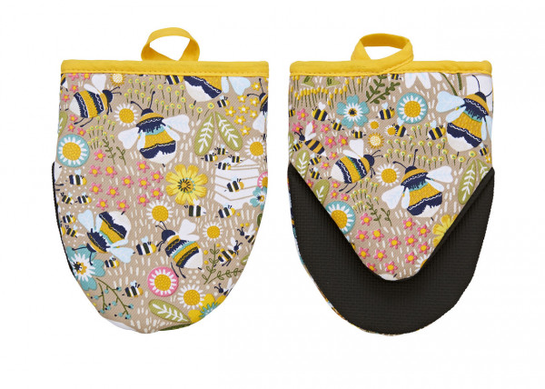 Bienenfreundin-Topfhandschuhe | Micro Mitts | von Ulster Weavers