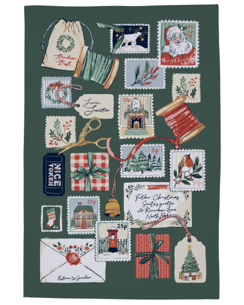 Ulster Weavers Baumwoll-Geschirrtuch | Briefe an den Weihnachtsmann