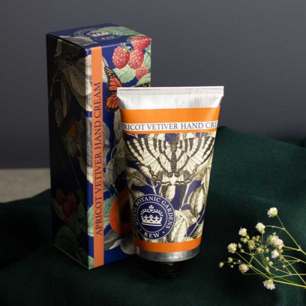 Aprikose • Vetiver | fein duftende Hancreme | The Englisch Soap Company & Royal Botanic Gardens, Kew