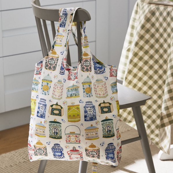 Einkaufsbeutel für die Tasche | Design Teedosen