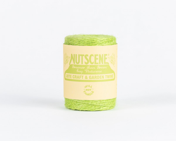 Heritage Jute-Gartenschnur 60m | Limettengrün