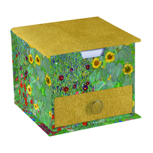 Memo-Würfel | Gustav Klimt - Bauerngarten | aus England