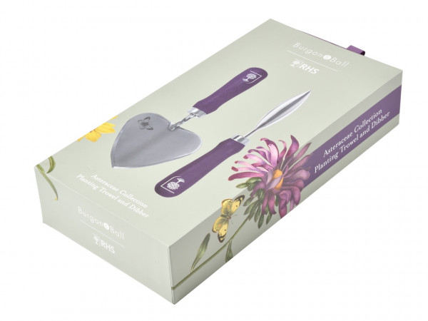 Präsentbox Sommeraster | Pflanzschaufel & Dibber